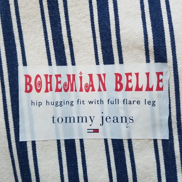 Flared Striped Pants Size 9 - Picture 5 of 8